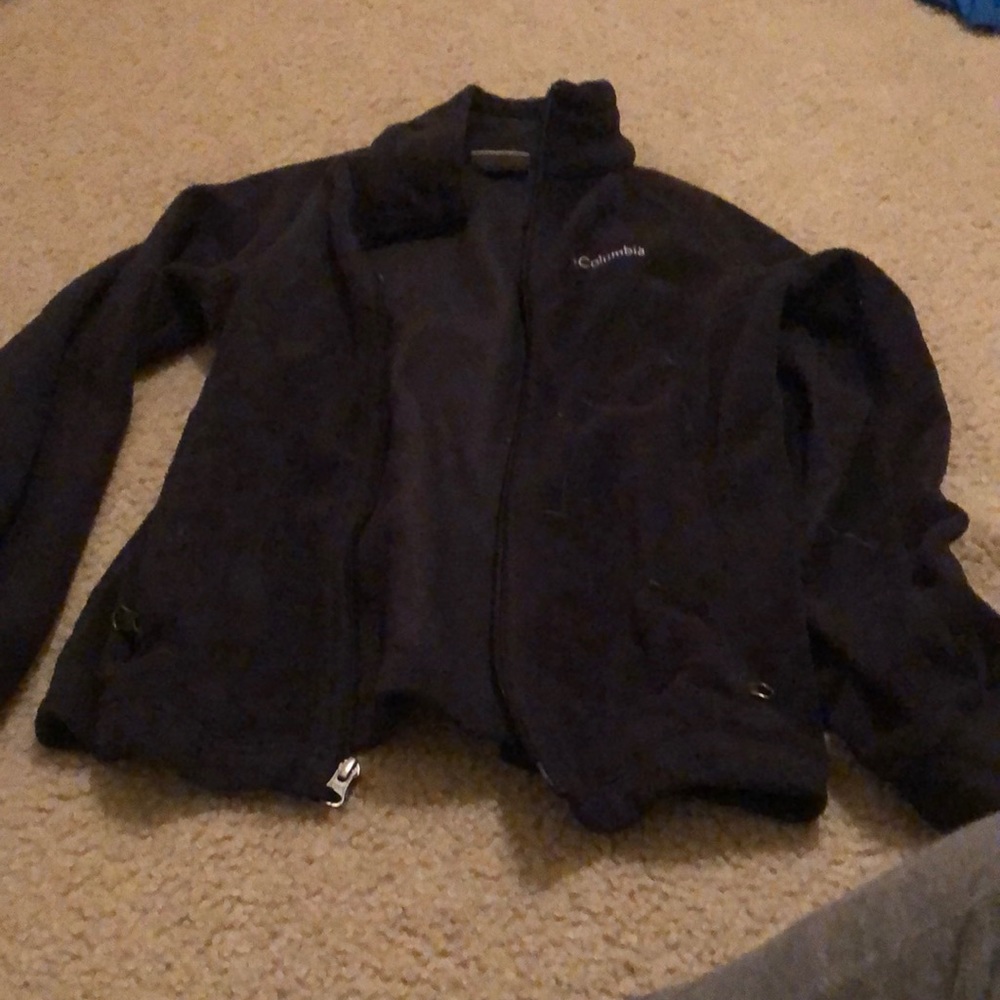 Selling Black Columbia Jacket Without Hood for $20.00
